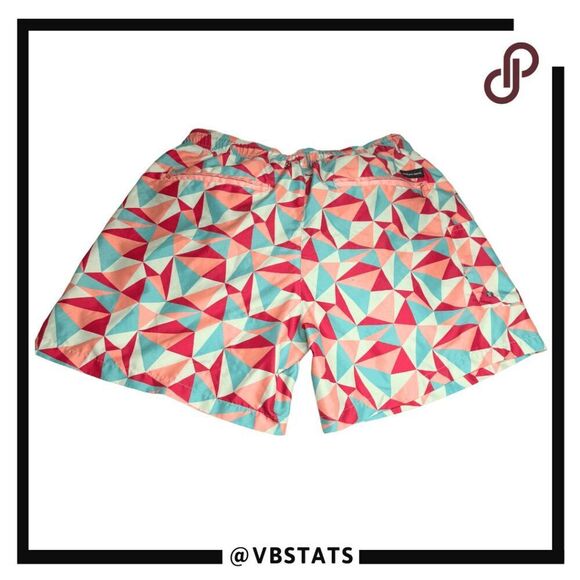 Southern Marsh Men's Dockside Drawstring Mesh Lined Swim Trunks Multicolor Small - Picture 2 of 9